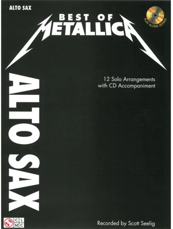 Jen Po Omezenou Doba Metallica Best Of - Alto Saxophone (+audio) (noty, altsaxofon)