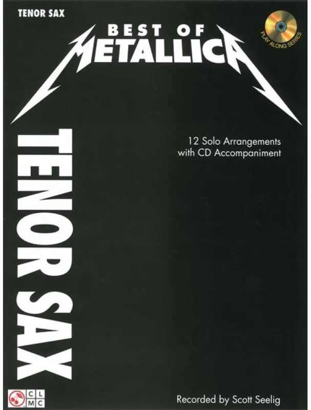 Metallica Best Of - Tenor Saxophone (noty, tenorsaxofon) (+audio) Vysoce Kvalitní