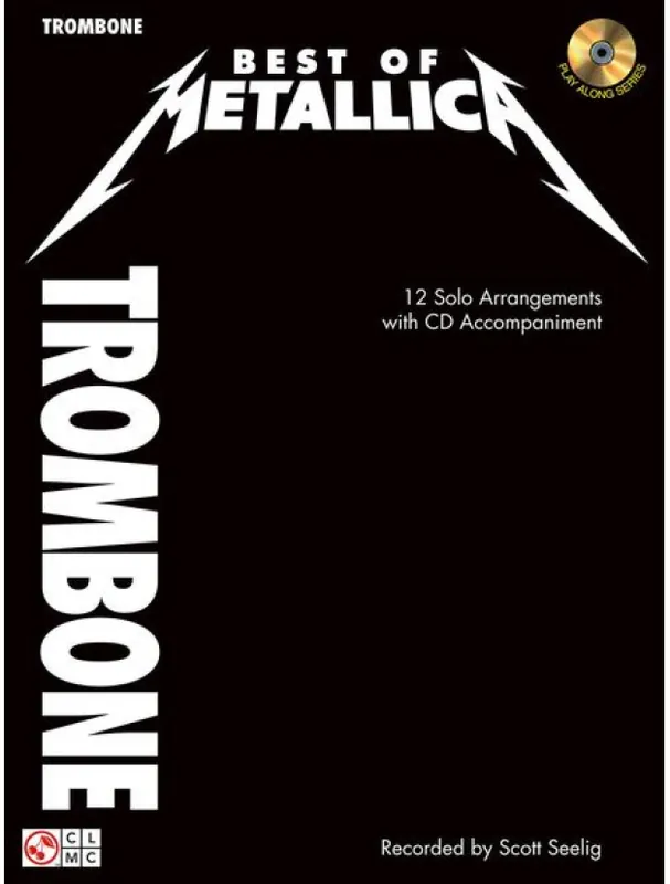 Super Cena Metallica Best Of - Trombone (noty, trombon, pozoun) (+audio)