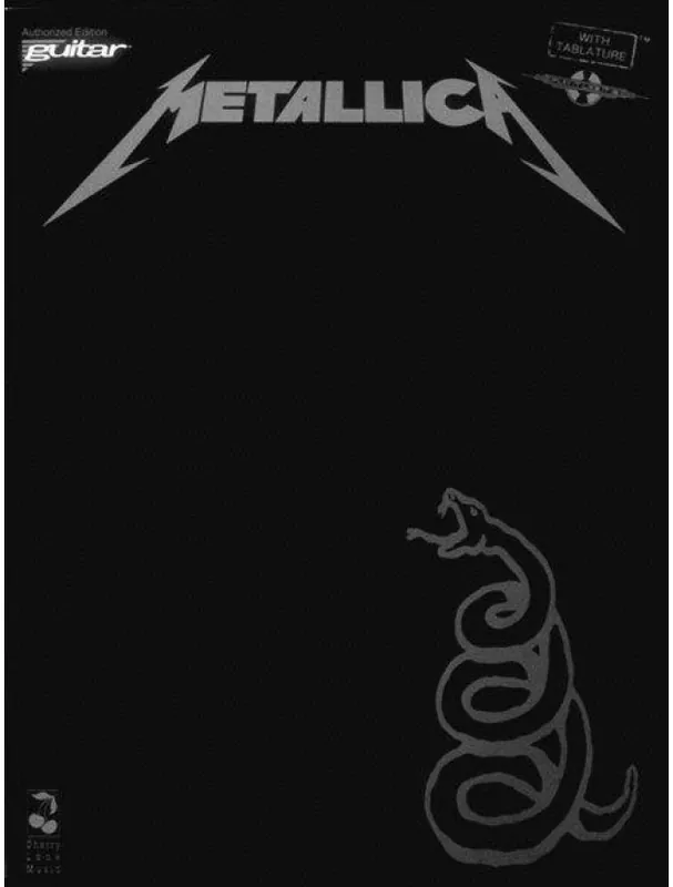 Akční Cena Metallica Black (noty, tabulatury na kytaru)
