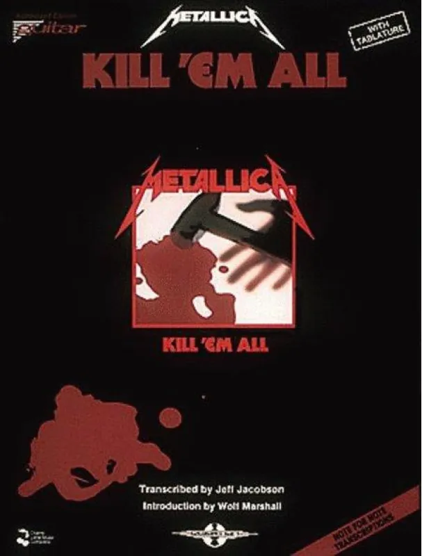 Metallica Kill ‘Em All (noty, tabulatury na kytaru) Poslední Šance