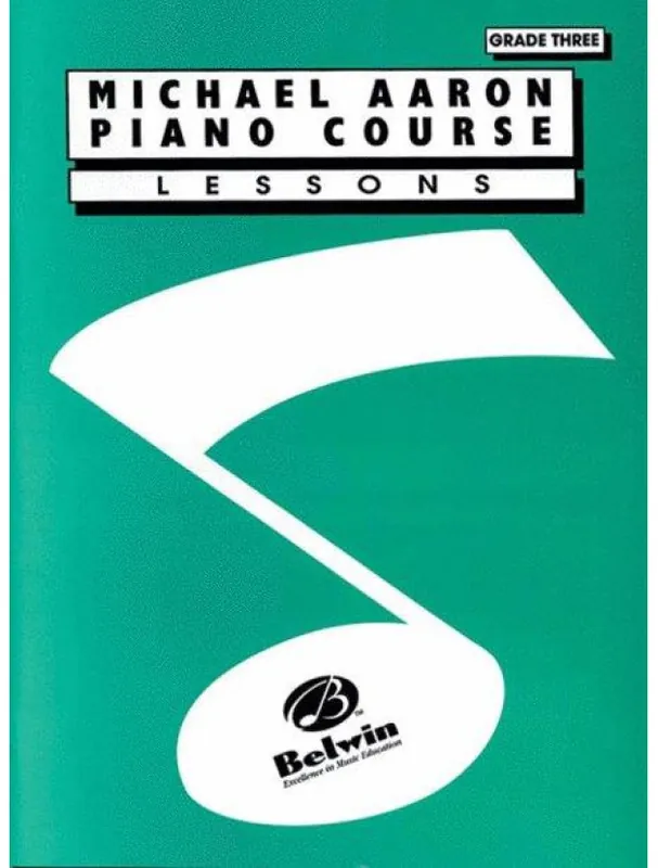 Cenový Hit Michael Aaron Piano Course Lessons, Grade 3 (noty na klavír)