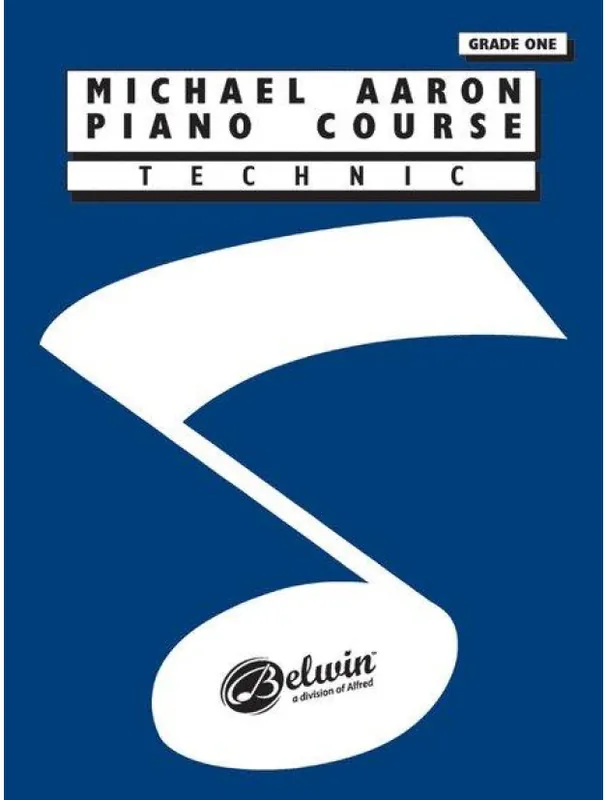 Zlevněný Michael Aaron Piano Course Theory, Grade 1 (noty na klavír)