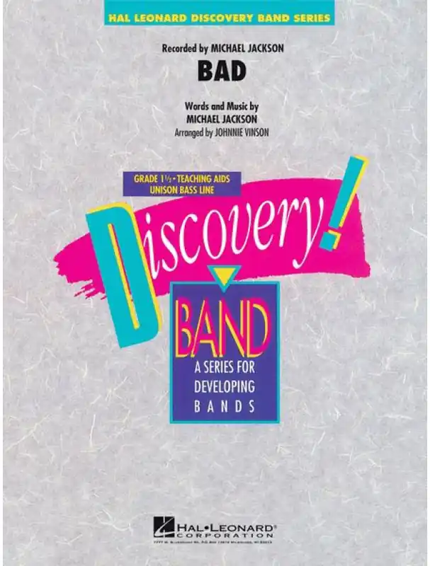 Must-Have Michael Jackson Bad (snadné noty pro koncertní orchestr, party, partitura)