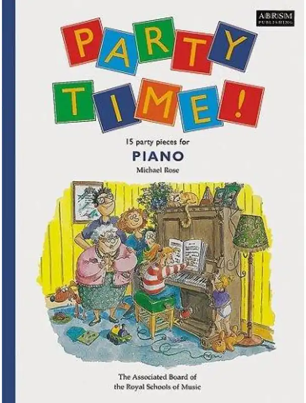 Michael Rose Party Time Piano (noty na sólo klavír) Výprodej