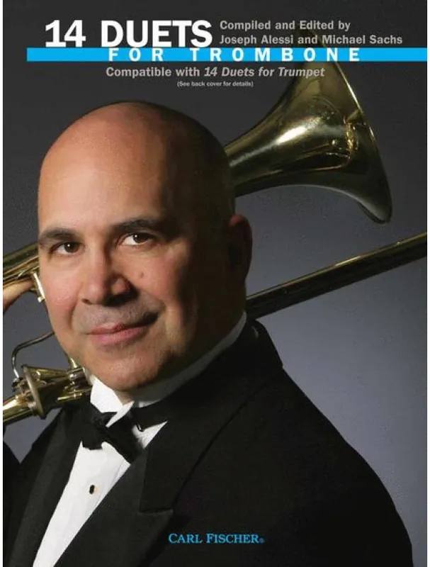 Pouze Dnes Michael Sachs, Joseph Alessi 14 Duets for Trombone (noty na pozoun)
