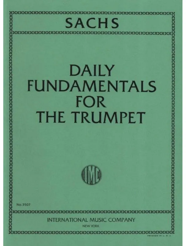 Michael Sachs Daily Fundamentals (noty na trubku) Expresní Doručení