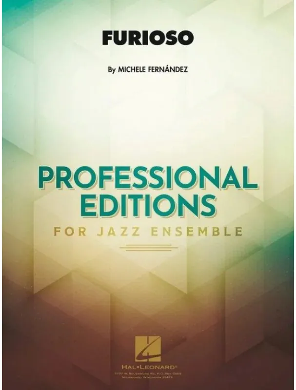 Michele Fernández Furioso (noty pro jazzový orchestr, party, partitura) Levný