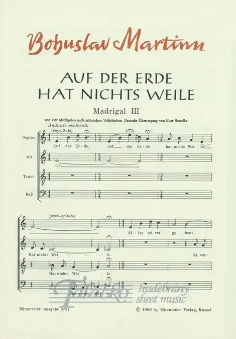Objednat Nyní Na tom světe nic stálého (Auf der erde hat nichts weile)