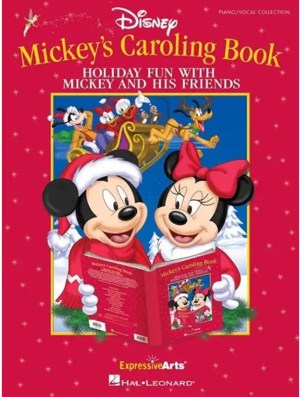 Mickey‘s Caroling Book (noty na klavír, zpěv, akordy) Zlevněný