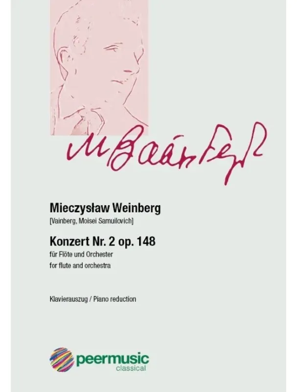Mieczyslaw Weinberg Concerto No. 2 G major op. 148 (noty na příčnou flétnu, klavír) Dokud Zásoby Vydrží