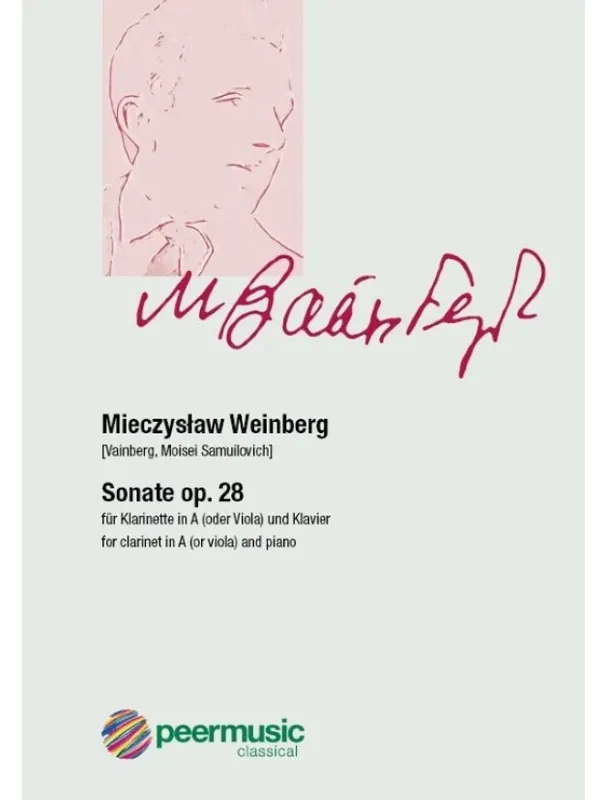 Nakupujte Hned Mieczyslaw Weinberg Sonate op.28 (noty na klarinet, klavír)