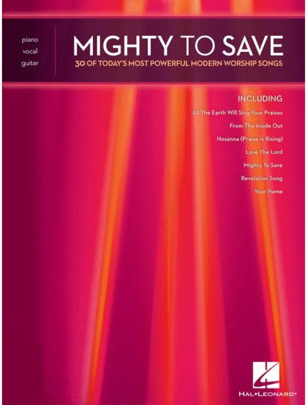 Mighty to Save (noty na klavír, zpěv, akordy) Cenově Výhodný