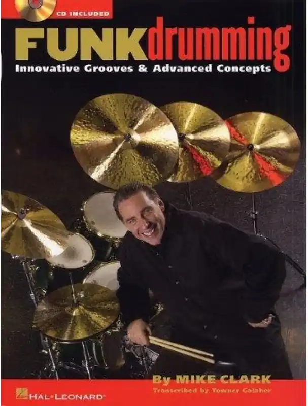 Nová Kolekce Mike Clark Funk Drumming (noty na bicí) (+audio)