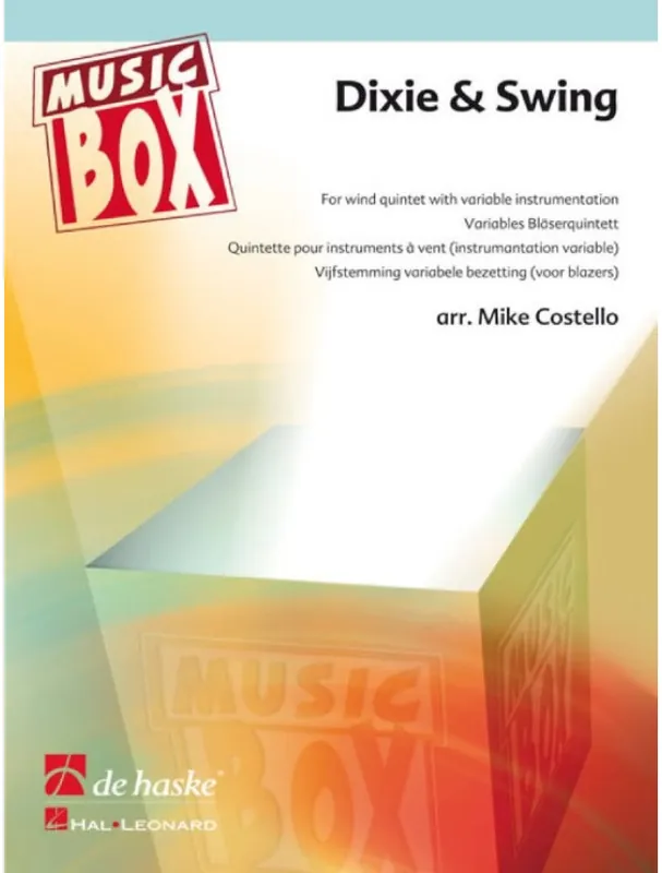 Mike Costello Dixie And Swing (noty pro 4-členný flexibilní orchestr, party, partitura) Akční Cena