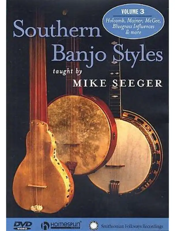 Mike Seeger Southern Banjo Styles - Volume 3 (video škola hry na banjo) Finální Výprodej