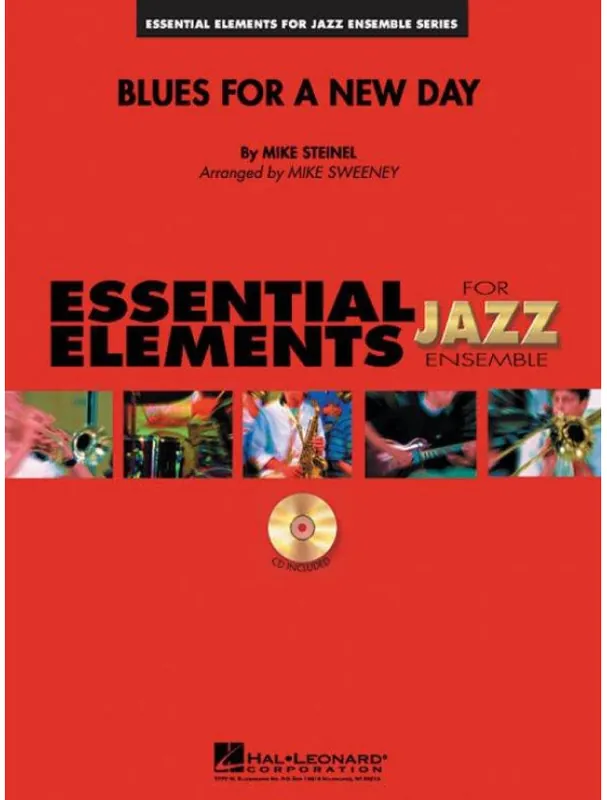 Sleva Mike Steinel Blues For A New Day (noty pro jazzový orchestr, party, partitura)