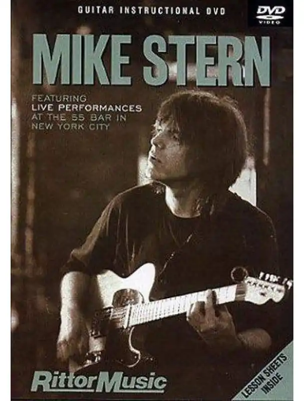 Mike Stern Guitar Instructional DVD (video škola hry na kytaru) Pouze Dnes