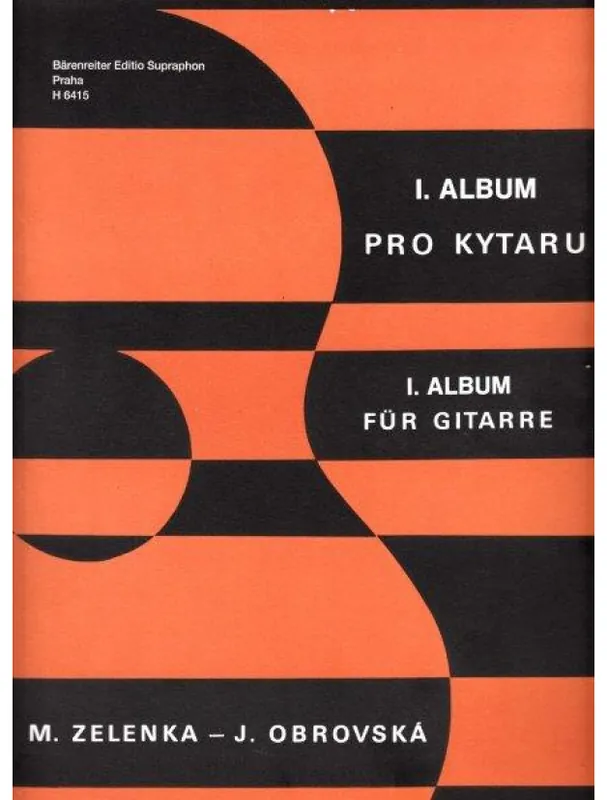 Milan Zelenka, Jana Obrovská Album pro kytaru I (noty, kytara sólo) Akční Cena
