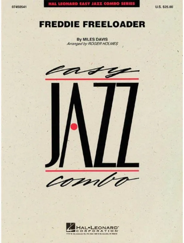 Miles Davis Freddie Freeloader (snadné noty pro jazzové kombo, party, partitura) Akční Cena