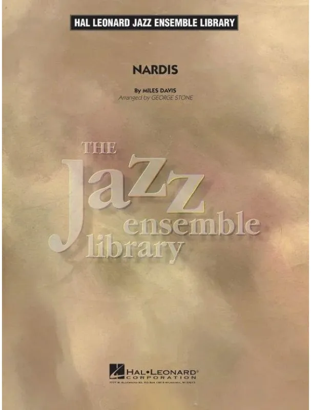 Značkový Miles Davis Nardis (noty pro jazzový orchestr, party, partitura)