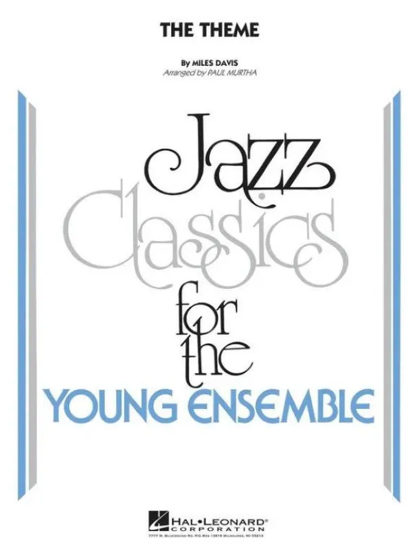 Top Prodej Miles Davis The Theme (noty pro školní jazzový orchestr, party, partitura)