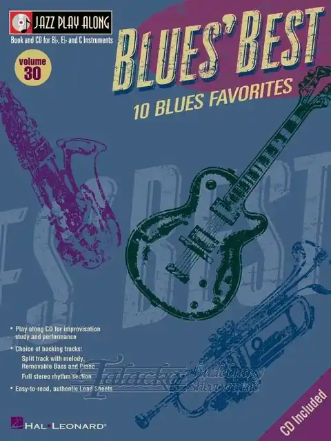 Výhodná Nabídka JAZZ PLAY ALONG+CD Blues Best