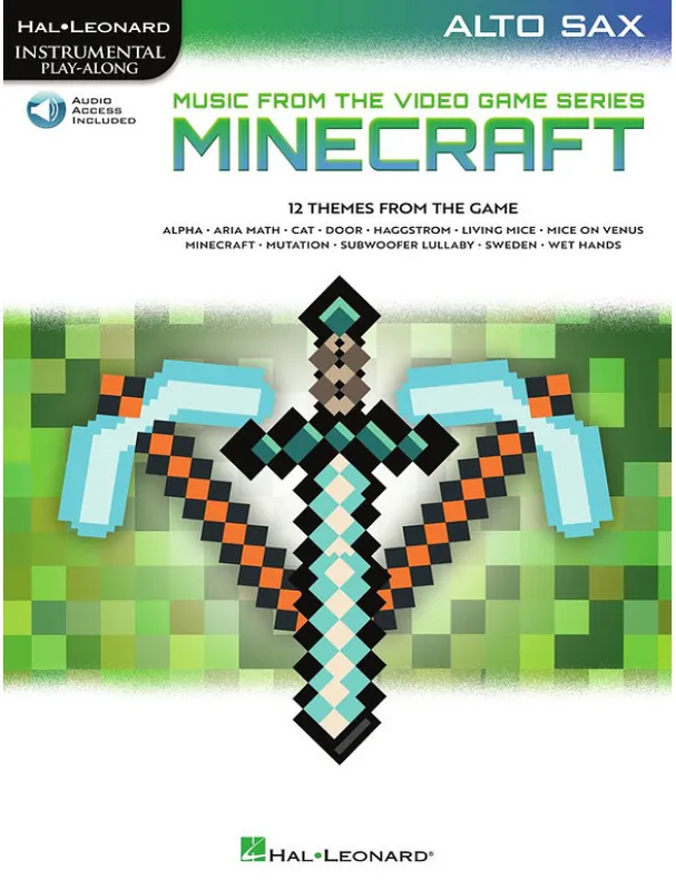 Omezená Nabídka Minecraft - Music from the Video Game Series (noty na altsaxofon)(+audio)