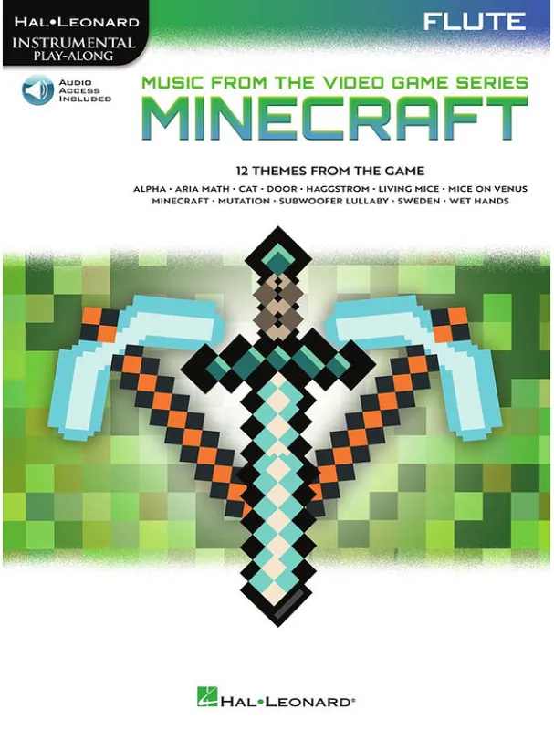 Nízká Cena Minecraft - Music from the Video Game Series (noty na příčnou flétnu)(+audio)