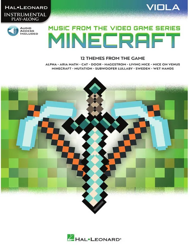 Minecraft - Music from the Video Game Series (noty na violu)(+audio) Finální Výprodej