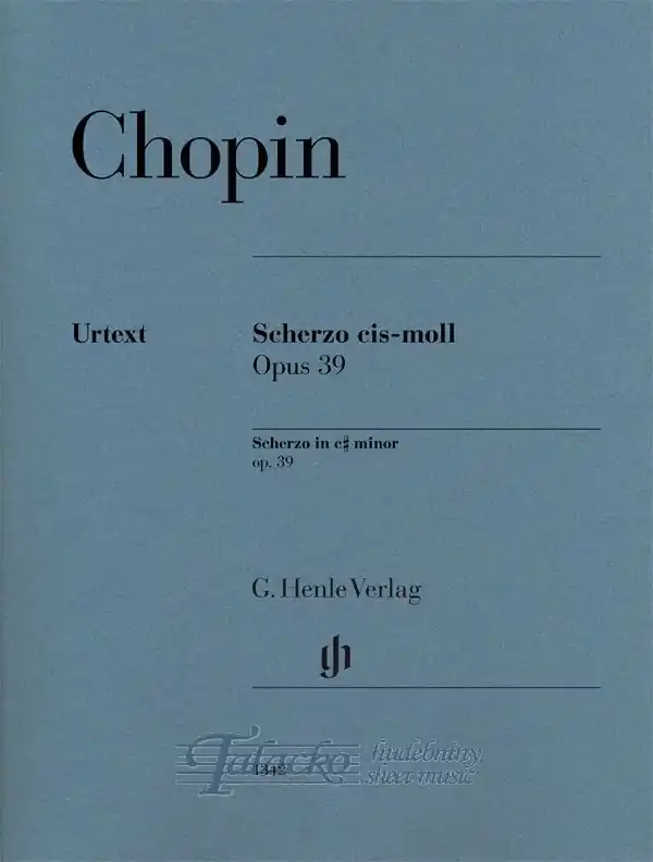 Dokud Zásoby Vydrží Scherzo cis-moll op. 39