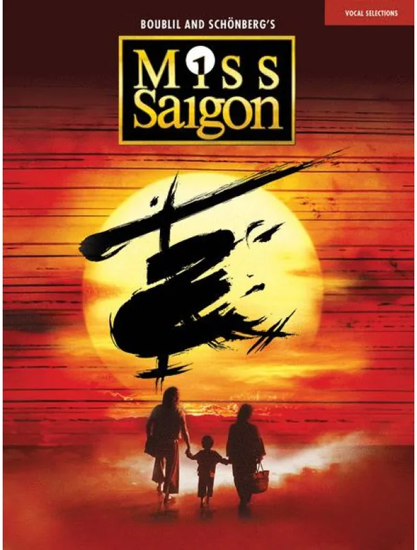 Oblíbený Miss Saigon (noty na klavír, zpěv, akordy)