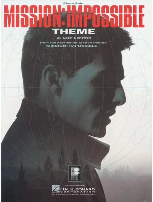 Mission Impossible Theme (noty na klavír) Akce