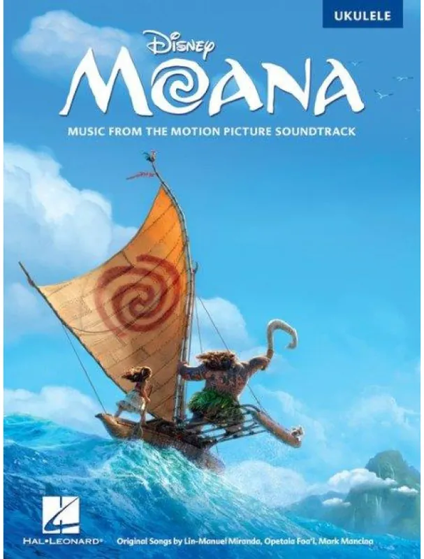 Moana - Ukulele (noty, melodická linka, akordy) Cenově Výhodný