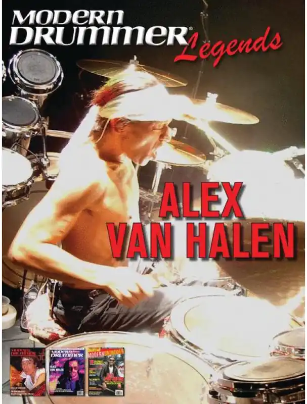 Modern Drummer Legends Alex Van Halen (kniha v angličtině) Akční Nabídka