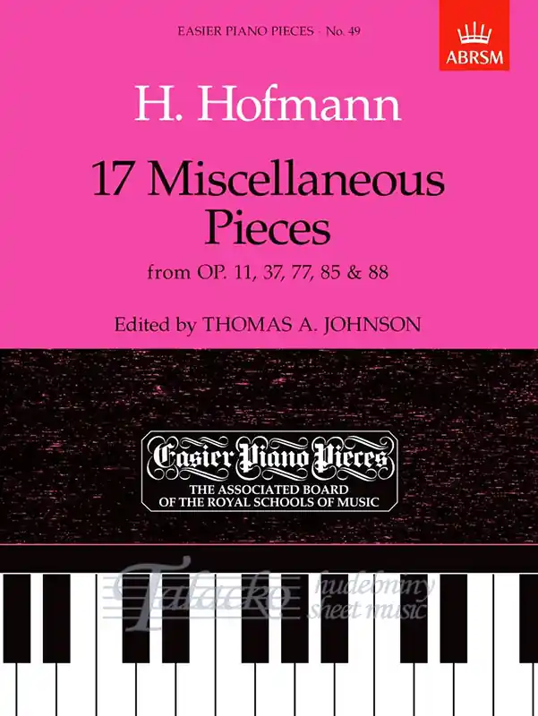 Výprodej 17 Miscellaneous Pieces from op. 11, 37, 77, 85, 88