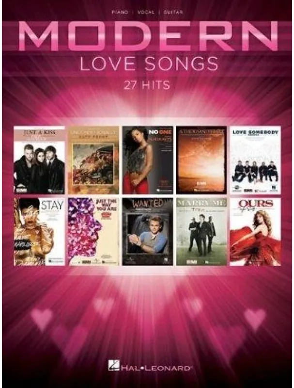 Modern Love Songs (noty na klavír, zpěv, akordy na kytaru) Hit Sezóny