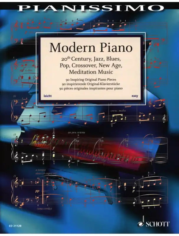 Horká Nabídka Modern Piano 20th Century, Jazz, Blues, Pop, Crossover, New Age, Meditation Music (noty na klavír)