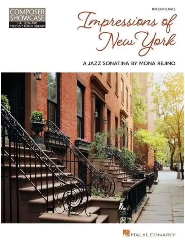 Must-Have Mona Rejino Impressions of New York - A Jazz Sonatina (noty na klavír)