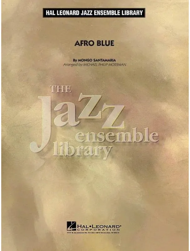 Sleva Mongo Santamaria Afro Blue (noty pro jazzový orchestr, party, partitura)