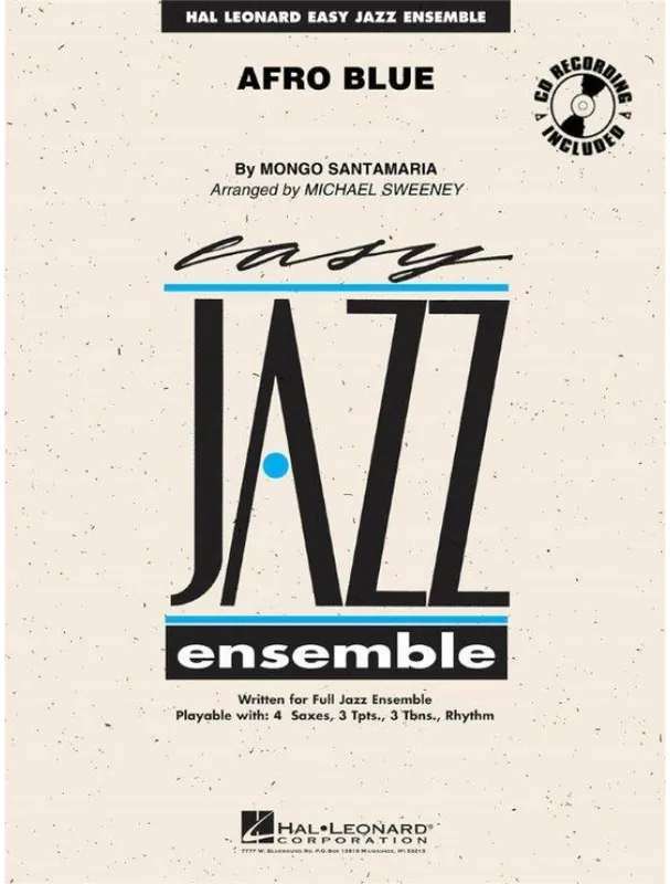 Mongo Santamaria Afro Blue (snadné noty pro jazzový orchestr, party, partitura) Objednat Nyní