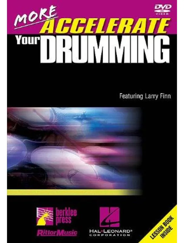 More Accelerate Your Drumming (video škola hry pro bicí) Rychlé Dodání