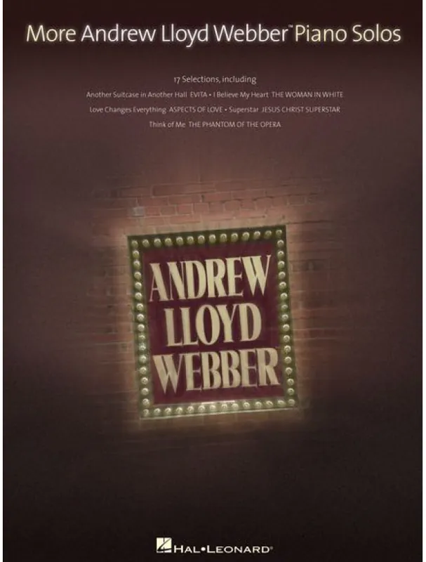 Must-Have More Andrew Lloyd Webber Piano Solos (noty, sólo klavír)