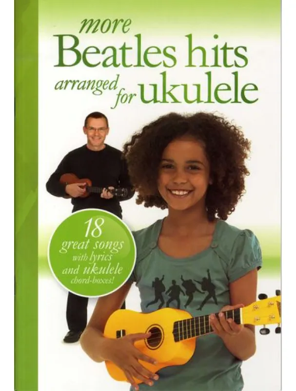 Nejlepší Cena More Beatles Hits Arranged For Ukulele (texty, akordy, ukulele)