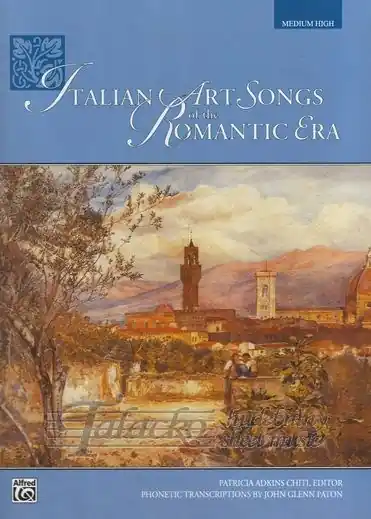 Vysoce Kvalitní ITALIAN ART SONGS ROMANTIC ERA MED. HIGH