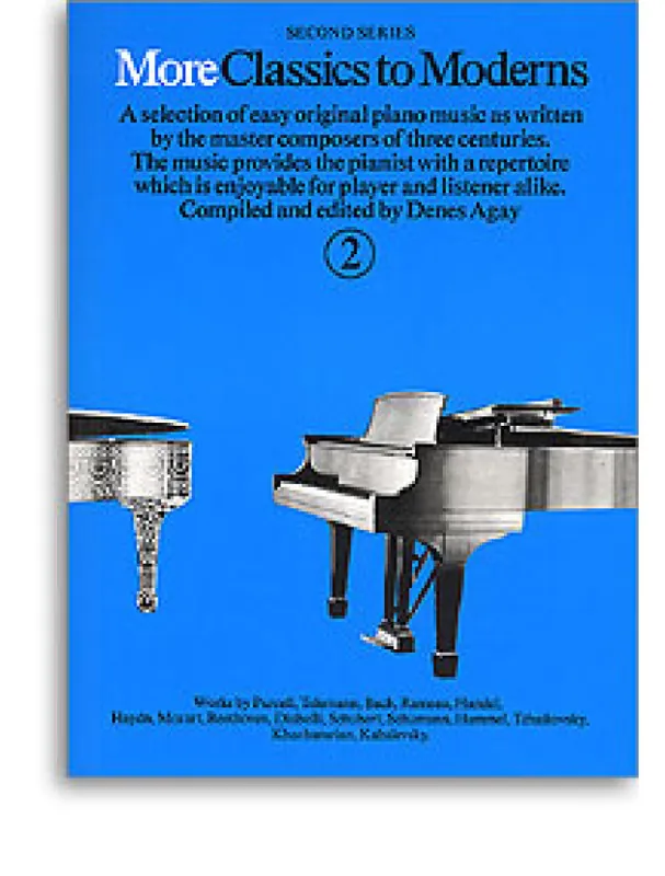 Levný More Classics To Moderns Book 2 (noty, klavír)