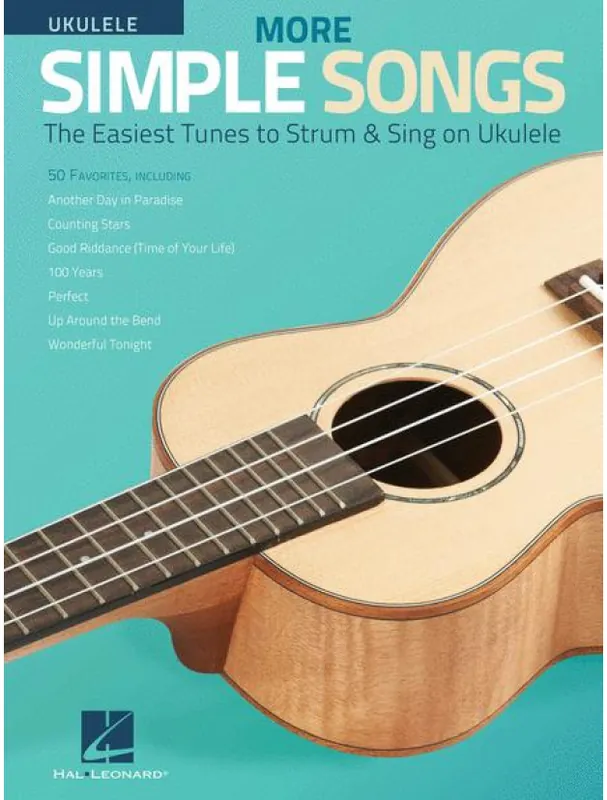 More Simple Songs for Ukulele (noty, melodická linka, akordy) Bezpečná Platba