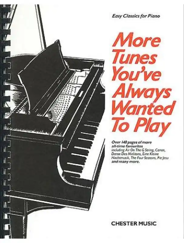 Sezónní Sleva More Tunes You‘ve Always Wanted To Play (noty, sólo klavír)
