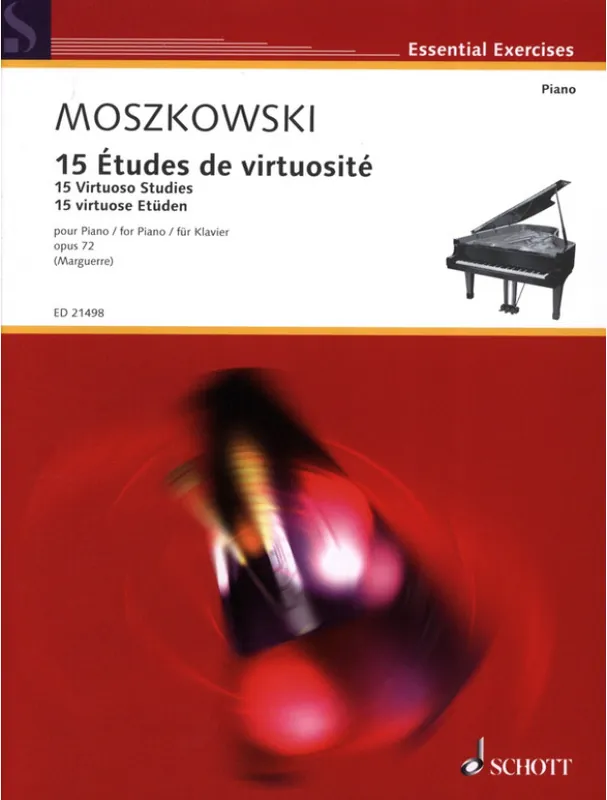 Moritz Moszkowski 15 Virtuoso Studies op. 72 (noty na klavír) Poslední Šance