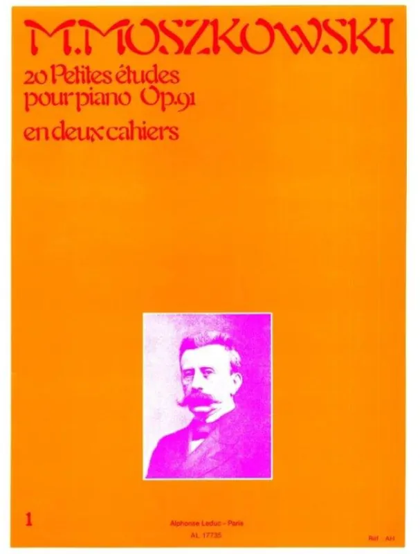 Dokud Zásoby Vydrží Moritz Moszkowski 20 Petites Études pour piano, Op. 91, cahier 1 (noty na klavír)